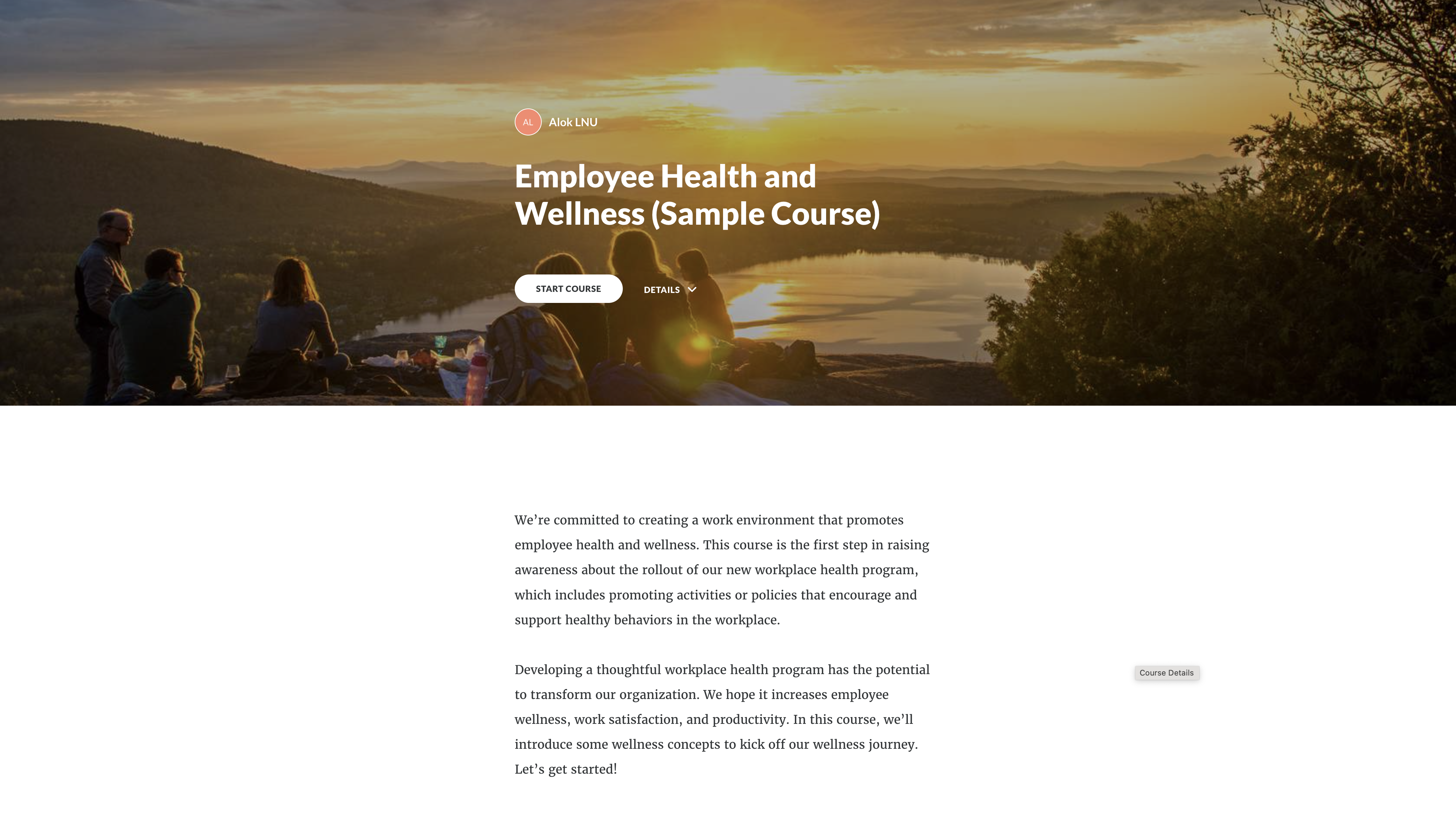 Employee Health